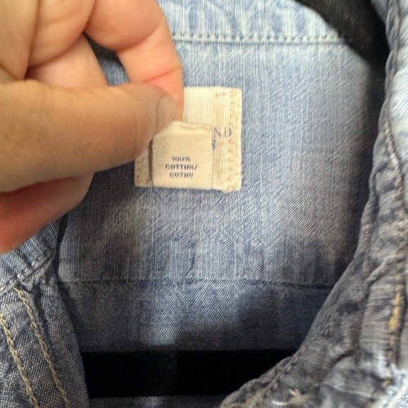 Lands end chambray shirt XS - Picture 3 of 6